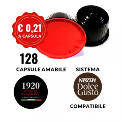 Vedi il dettaglio di 128 capsule Amabile - Capsule compatibili Nescafè Dolce Gusto