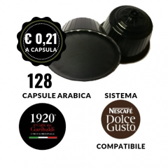 Vedi il dettaglio di 128 capsule Arabica - Capsule compatibili Nescafè Dolce Gusto