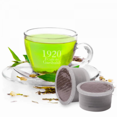 Vedi il dettaglio di Tè verde al limone - Capsule compatibili Lavazza Espresso Point