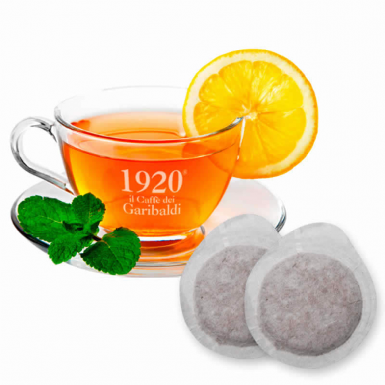 Tè nero al limone - CIALDE SOLUBILI E INFUSI - 1920 Caffè - CIALDA EASY PODS Ø44