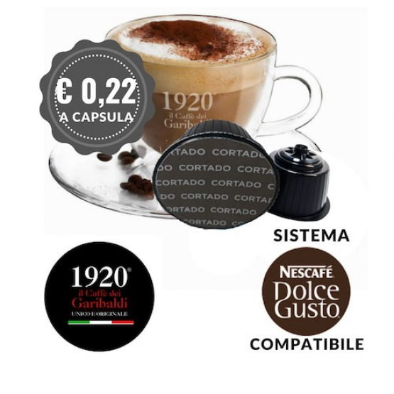 Cappuccino Cortado - SOLUBILI E INFUSI - 1920 Caffè - NESCAFÉ DOLCE GUSTO