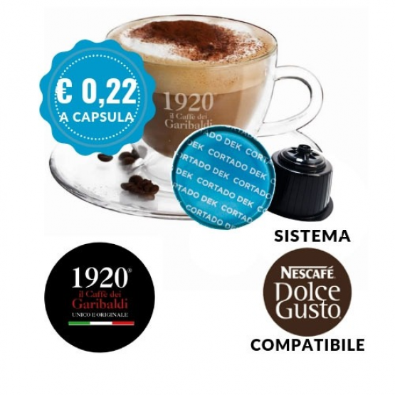 Capsule originali e compatibili con sistema NESCAFÉ® Dolce Gusto