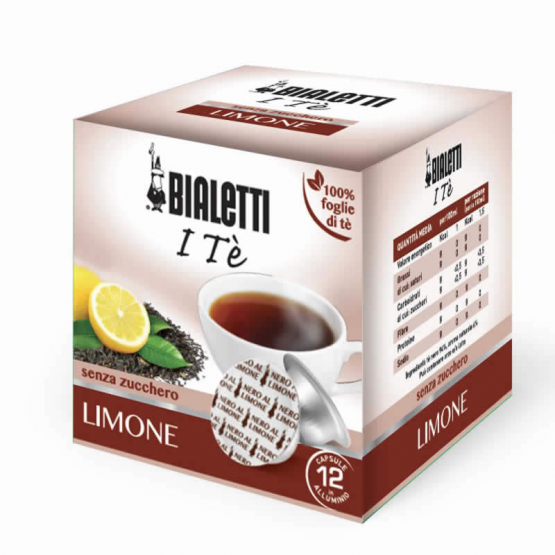 Tè nero al limone - SOLUBILI E INFUSI BIALETTI - BIALETTI