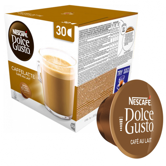 Caffelatte 30 capsule - SOLUBILI E INFUSI - Originali - NESCAFÉ DOLCE GUSTO