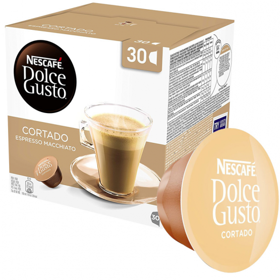 Cortado 30 capsule - SOLUBILI E INFUSI - Originali - NESCAFÉ DOLCE GUSTO