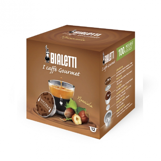 Nocciola - I Caffè Gourmet - CAPSULE CAFFÈ BIALETTI - BIALETTI