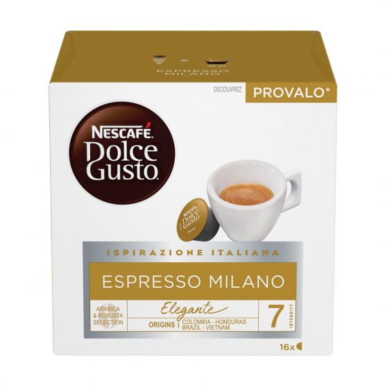 Espresso Milano - CAFFÈ - Originali - NESCAFÉ DOLCE GUSTO