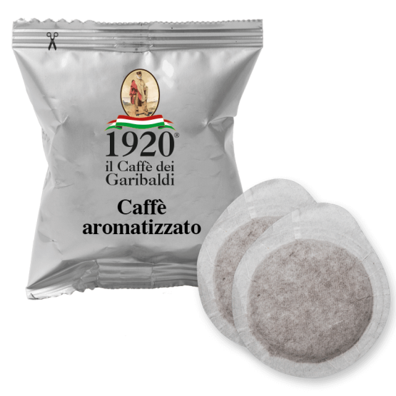Caffè Aromatizzato caramello - CIALDE SOLUBILI E INFUSI - 1920 Caffè - CIALDA EASY PODS Ø44
